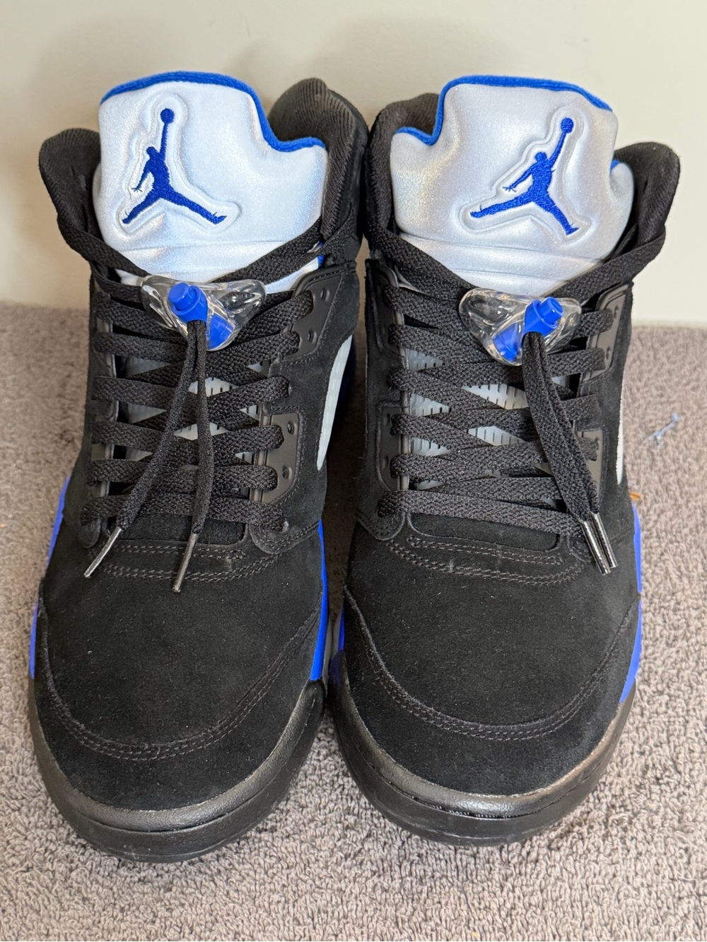 Air Jordan 5 Retro Racer Blue Black men’s size 11